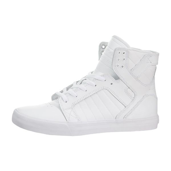 Supra Womens SkyTop High Top Shoes - White | Canada P4722-3T52